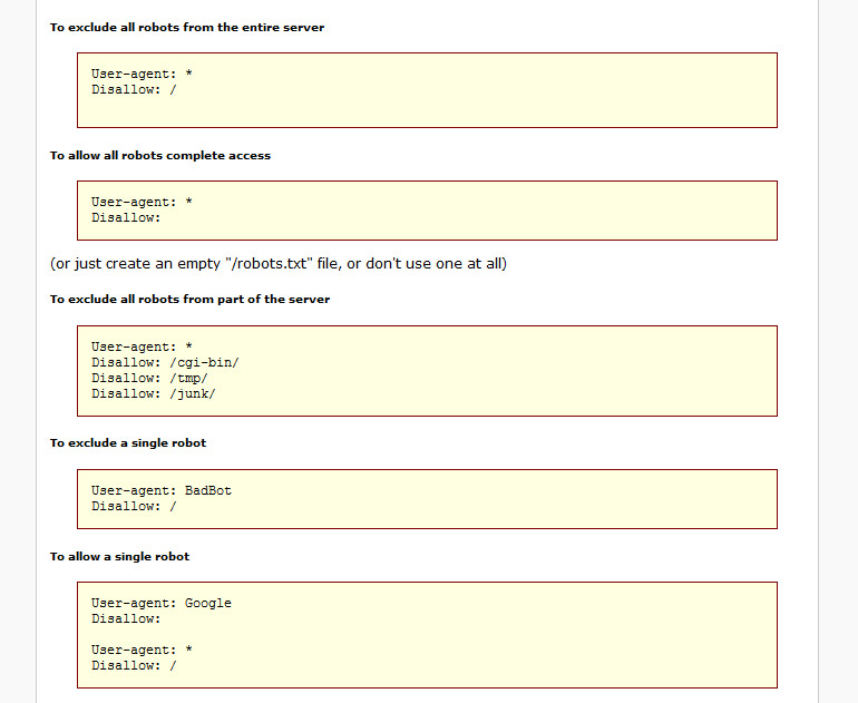 Robots.txt File